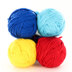 Plymouth Yarn Cuddle Buddies Dog Primary Crochet Kit - 20in x 16in