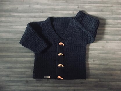Aaron Cardigan and Hat Set 2 to 10 Years