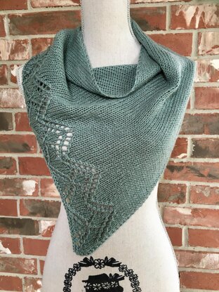 Chevron Lace Shawl Scarf