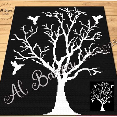 Autumn Tree Silhouette SC Graphgan