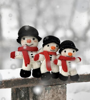 Snowman Knitting Pattern