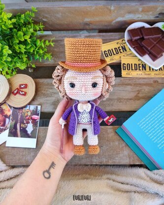 Willy Wonka Amigurumi