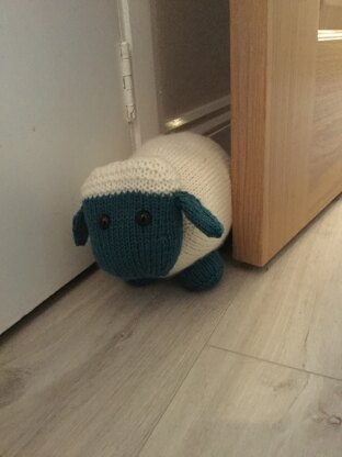 Sheep door stop