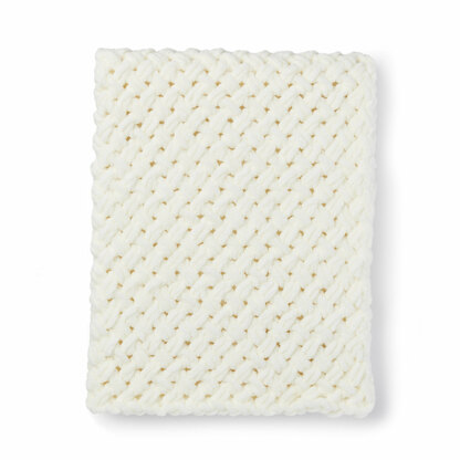 Criss Cross Baby Blanket in Bernat Alize Blanket-EZ - Downloadable PDF