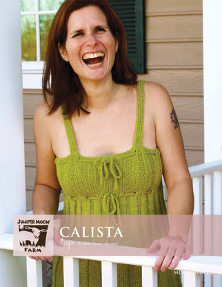 Calista Top in Juniper Moon Farm Moonshine - Downloadable PDF