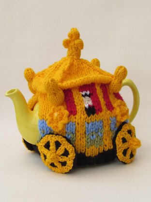 The Queens Golden Coach Tea Cosy