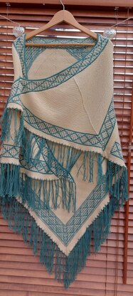 Mosaic  tile shawl