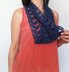 Charlotte - leaf lace cowl