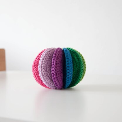Colorful Baby Toy Crochet Pattern