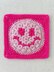 63 Smily Face Round Square Motif
