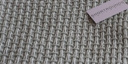 Hessian Baby Blanket