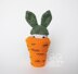 Beanie the Easter Bunny with Carrot