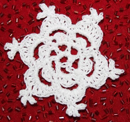 Four Easy Crochet Snowflakes