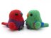 Amigurumi Eclectus Parrot