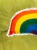 Happy Highland Rainbow Cushion