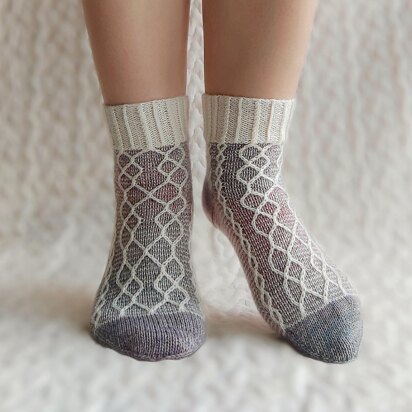 Moor House Socks - knitting pattern
