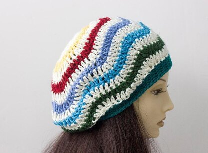 Chevron Slouchy Hat