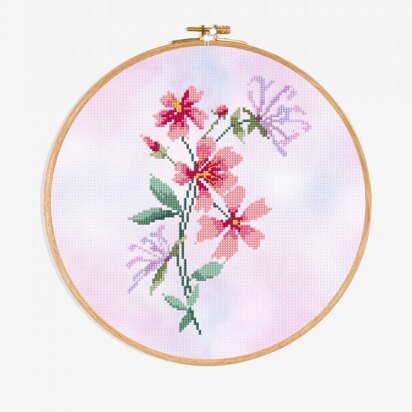 Creative Embroidery Flowers and Herbs Pattern 5, Needlepoint Floral Wall  Art PDF, DIY Round Botanical Design -  Canada