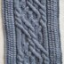 Erme Cabled Scarf