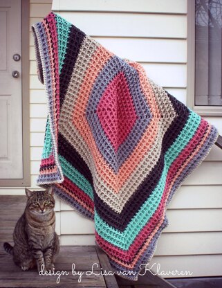 Squared Reversible Waffle Blanket