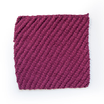 Dishcloth Trio in Paintbox Yarns Recycled Cotton Worsted - Downloadable PDF