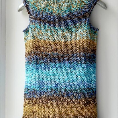 Knitted Summer Girls Dress