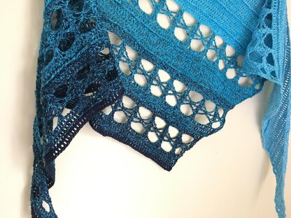 Lake Union Bridge Shawl