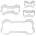 R&M Dog Bone Cookie Cutters Set of 4
