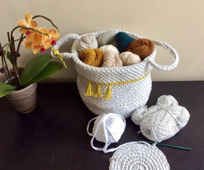 Up-cycled Basket