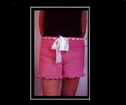578 CROCHET SHORTS, any size baby to plus size