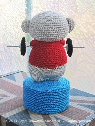 Chubby Bear Amigurumi Crochet Pattern