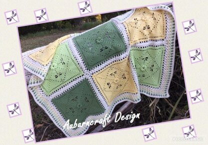 The Dragonfly Patch Blanket