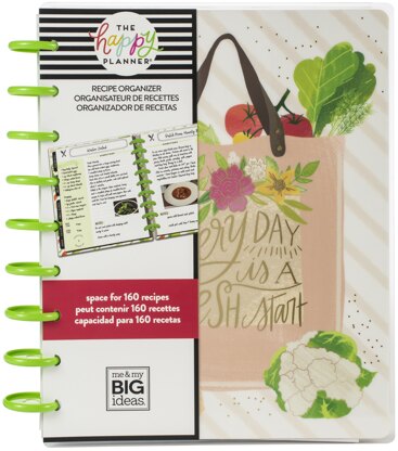 The Happy Planner Undated Medium Planner 7.75"X9.75" - Recipe
