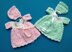 P80 Dolls Dress, Bonnet and Blanket