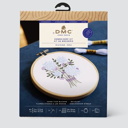 DMC Hand-tied Blooms - Medium Embroidery Kit