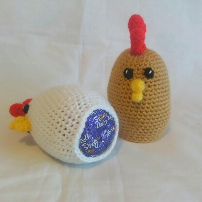 Crochet Hen Easter Egg Covers