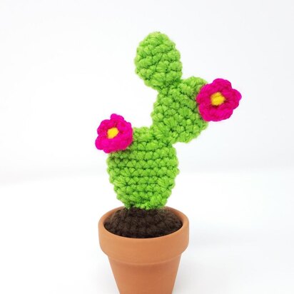 Prickly Pear Cactus Amigurumi