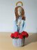 Virgin Mary with roses