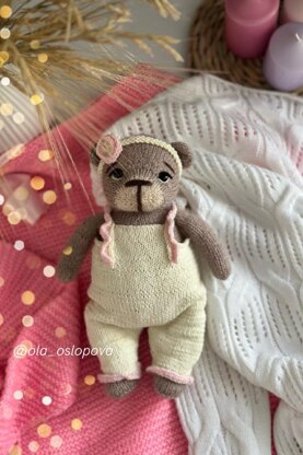 Little Teddy Bear knitting pattern