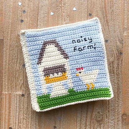 Noisy Farm Crochet Quiet Book