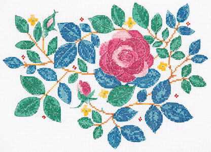 Rose Garden Cross Stitch Dee. H