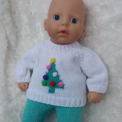 Baby doll festive sweaters