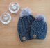 Chunky Malmø 'Mum & Me' Beanie Set