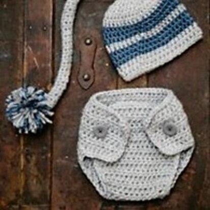 Pixie Hat & Diaper Cover set