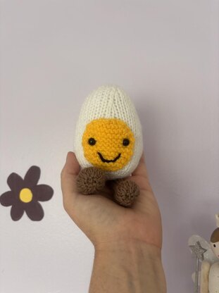 Hard Boiled Egg Amigurumi