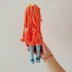 Amigurumi doll pattern, Crochet doll pattern 11,42 inch (29 cm) Baby doll crochet pattern