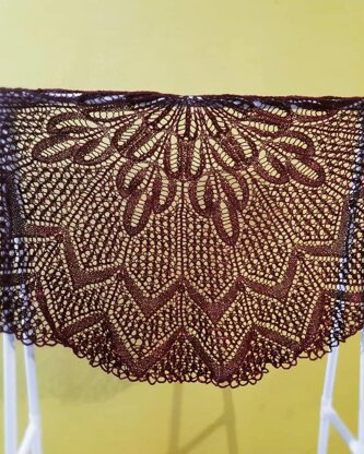 Serendipity shawl