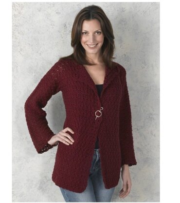 Valley Yarns 304 Pomona Crocheted Cardigan