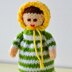 Victorian Doll Egg Cosy Knitting Pattern - Doll Knitting Pattern