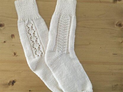 2 needle sock pattern